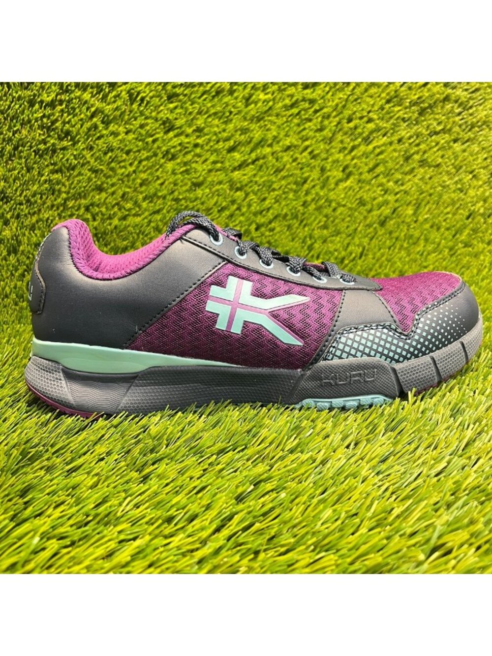Kuru Quantum 2 Womens Size 9D Purple Blue Athletic Running Shoes Sneakers